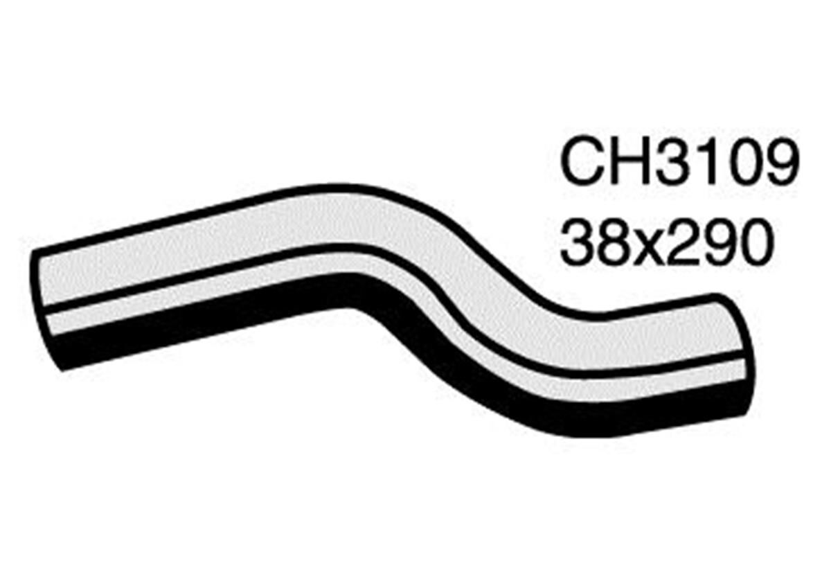 Radiator Lower Hose  - TOYOTA LANDCRUISER HDJ100R - 4.2L I6 Turbo DIESEL - Manual & Auto, , scaau_hi-res