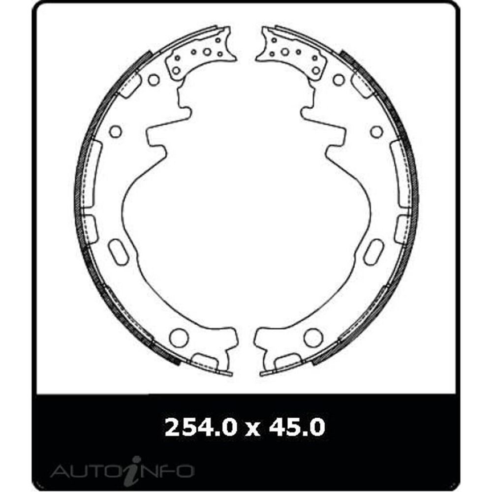 Protex Brake Shoes N1612 Supercheap Auto