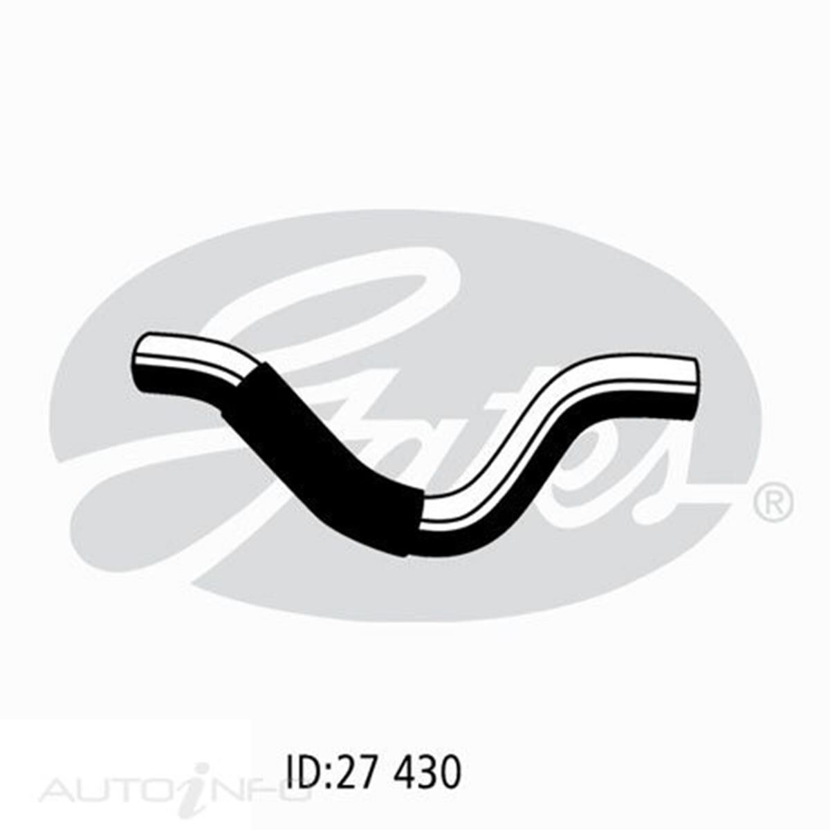 05-2075 GATES RADIATOR HOSE, , scaau_hi-res