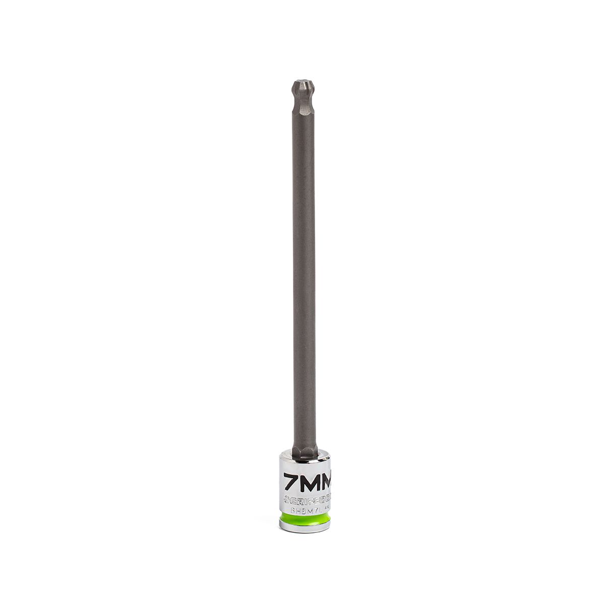 GRIPEDGE 3/8DR BALL HEX BIT SOCKET 7MM, , scaau_hi-res