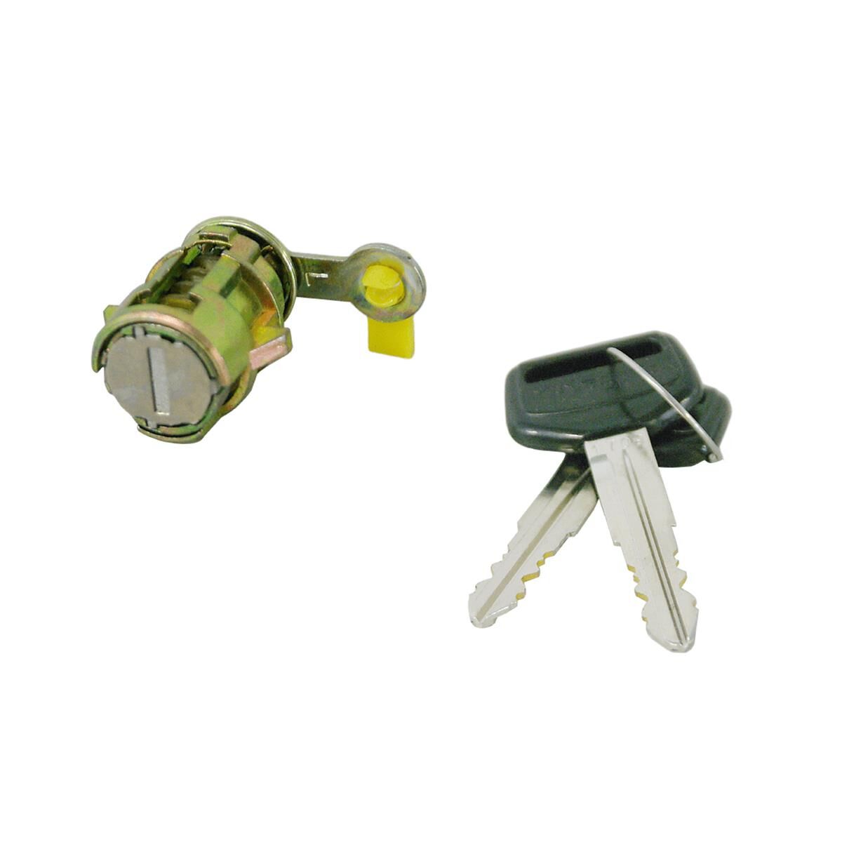 DOOR LOCK BARREL + KEYS / LEFT SIDE ONLY / SUITS TOYOTA COROLLA 89-94 / HOLDEN NOVA 92-94 / HILUX 97-98, , scaau_hi-res