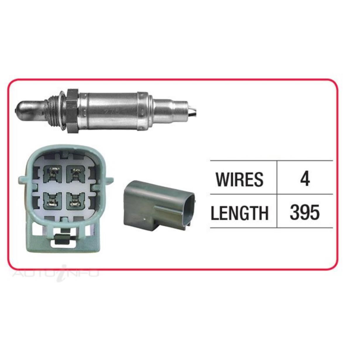 OX SENSOR - NISSAN 4 WIRE - DIRECT FIT, , scaau_hi-res