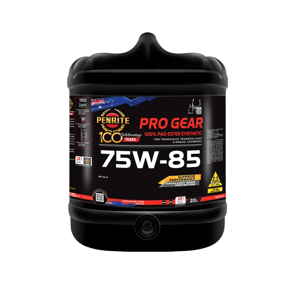1 X PRO GEAR  75W-85  20L, , scaau_hi-res