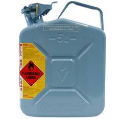 METAL JERRY CAN 5L KEROSENE POWDER BLUE CARTON QTY 2, , scaau_hi-res