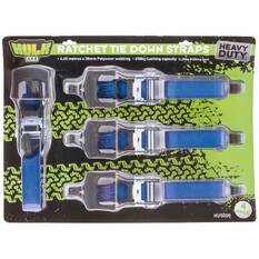 PKT 4 HD RATCHET TIE DOWN STRAPS 4.65m x 38mm BLUE, , scaau_hi-res