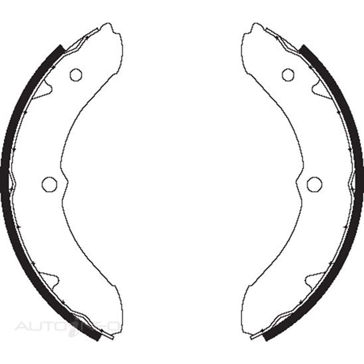 BENDIX BRAKE SHOES, , scaau_hi-res