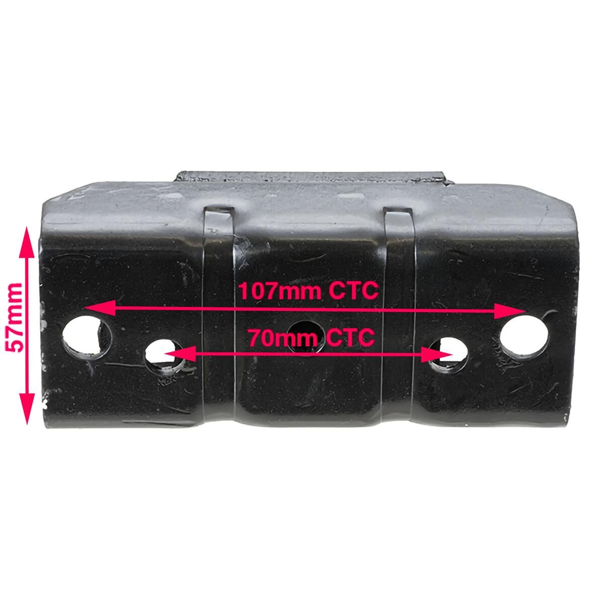 ENGINE MOUNT REAR - HOLDEN COMMODORE VB - 4.1L V8  PETROL - MANUAL & AUTO, , scaau_hi-res