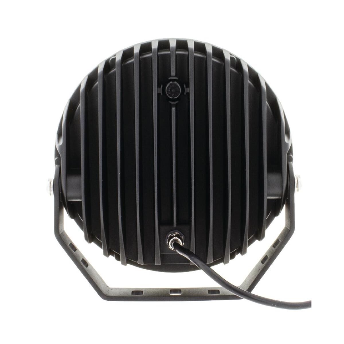 9" RND LED DRIVING LAMP DRIVNG BEAM 9-36V 160W 37 LEDs GREEN BEZEL 15,600Lms, , scaau_hi-res