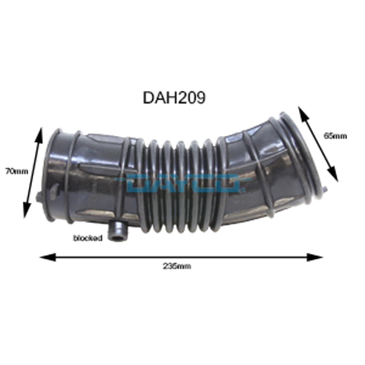 AIR INTAKE HOSE - HONDA, , scaau_hi-res