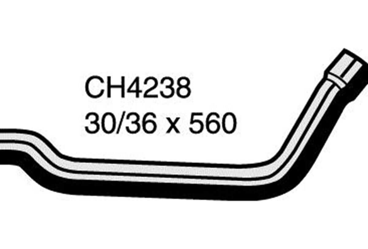 Radiator Upper Hose  - MINI COOPER R50 - 1.6L I4  PETROL - Manual & Auto, , scaau_hi-res