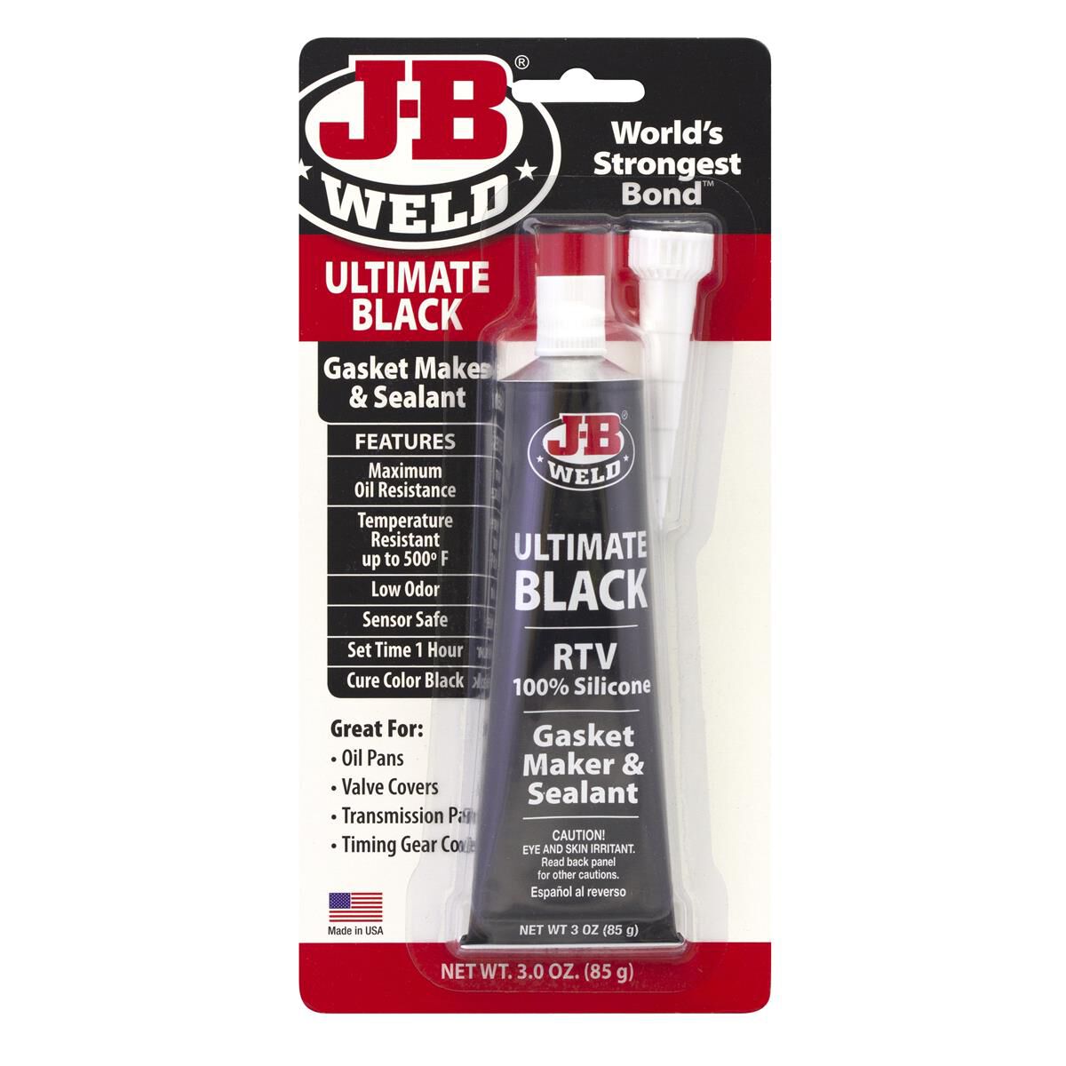 JB WELD ULTIMATE BLACK 85G (OXIME), , scaau_hi-res
