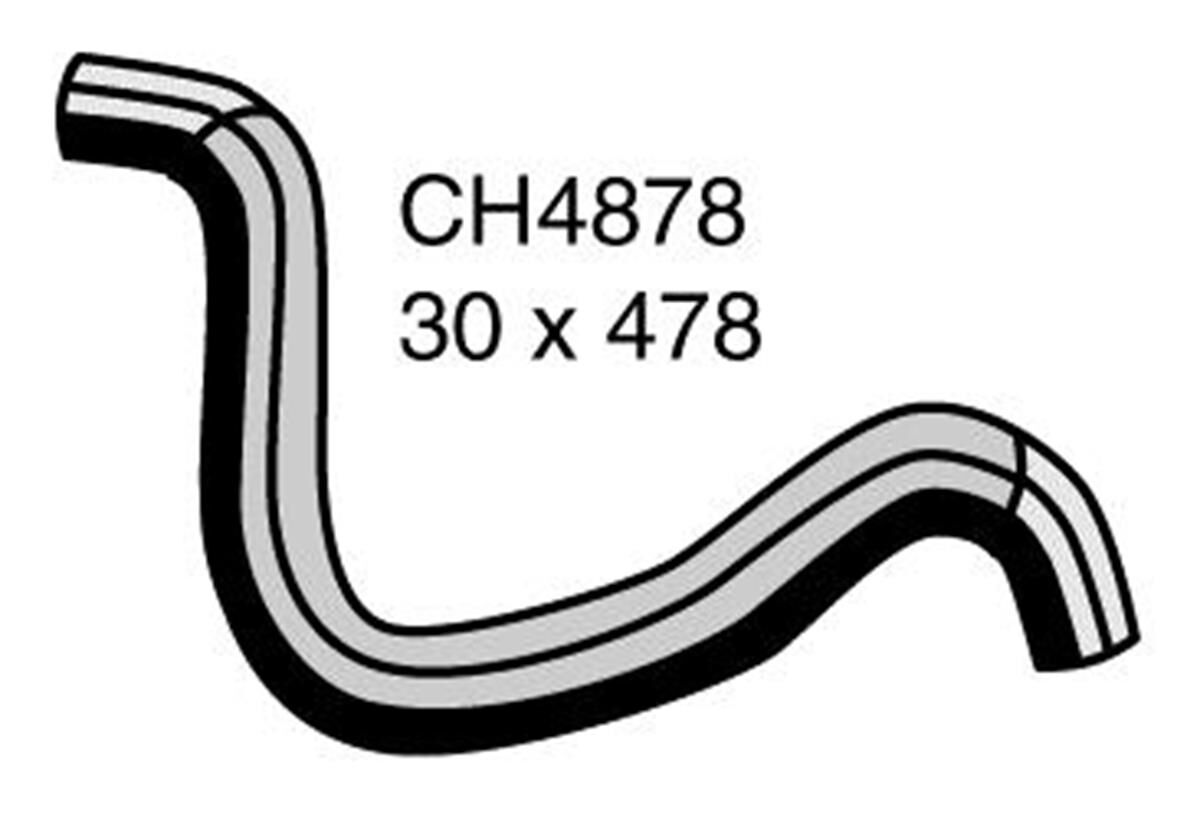Radiator Upper Hose  - TOYOTA PRIUS NHW11R - 1.5L I4  HYBRID - Manual & Auto, , scaau_hi-res