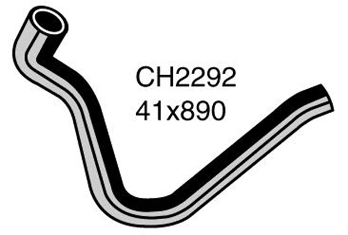 Radiator Lower Hose  - NISSAN PATROL GU - 2.8L I6 Turbo DIESEL - Manual & Auto, , scaau_hi-res