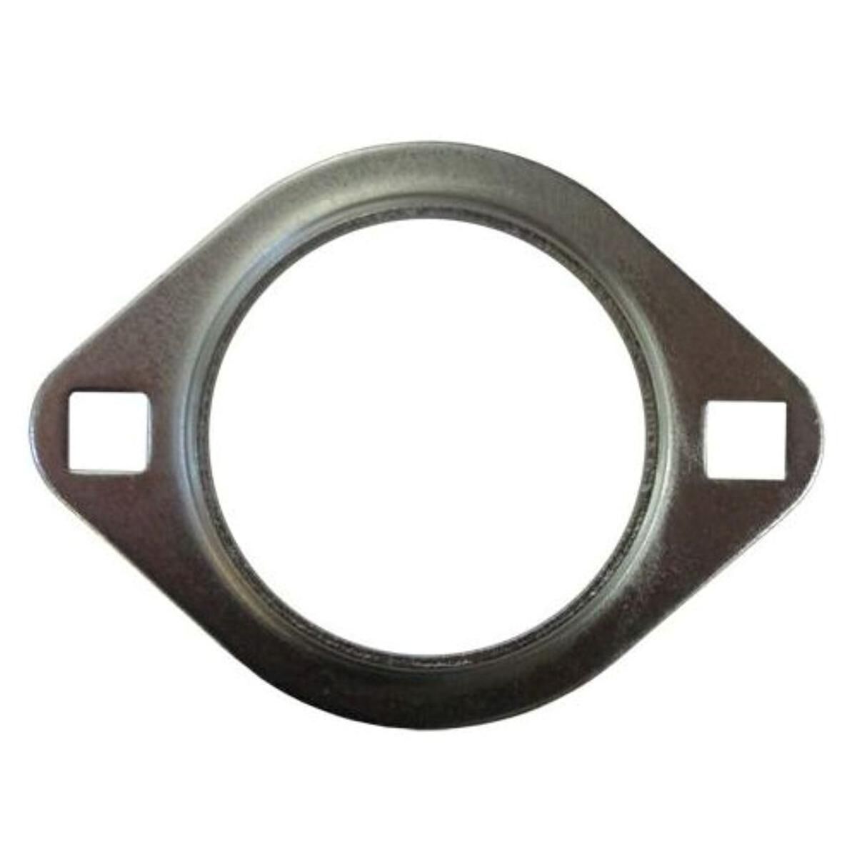 BEARING FLANGE HALF, 2 BOLT, ROUND, 62MM, , scaau_hi-res