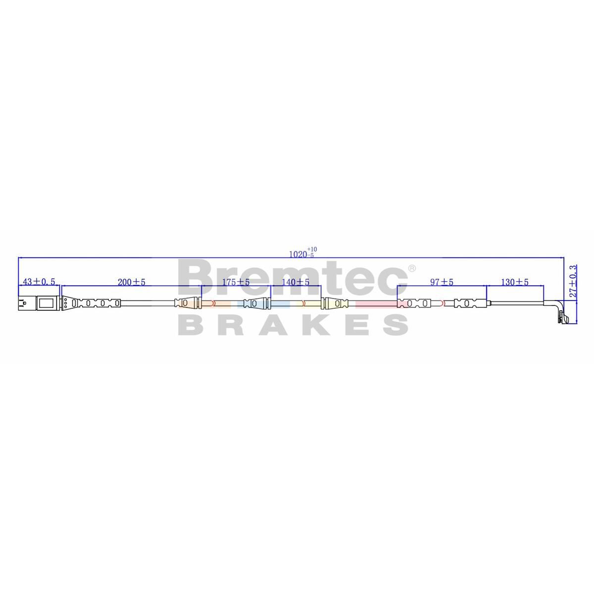 EUROLINE BRAKE WEAR SENSOR, , scaau_hi-res