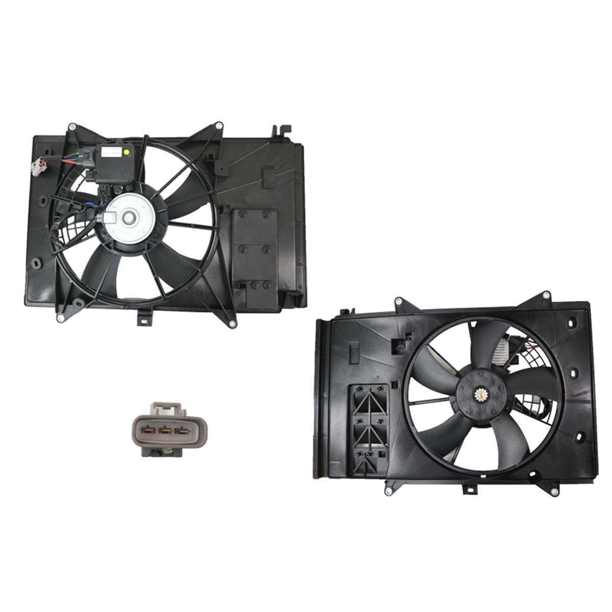 CX-3 1/15- FAN 4 RADIATOR (SINGLE) (2.0L PETROL), , scaau_hi-res