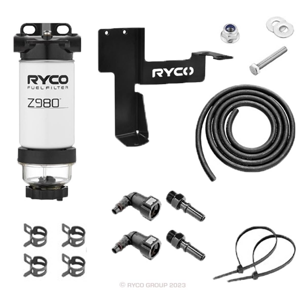 RYCO 4X4 UPGRADE FUEL WATER SEPARATOR KIT, , scaau_hi-res