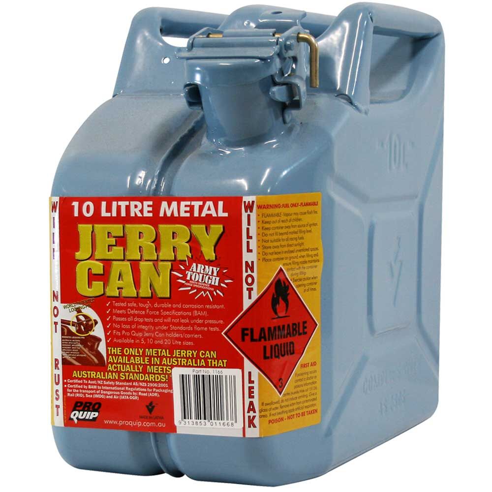METAL JERRY CAN 10L KEROSENE POWDER BLUE CARTON QTY 4, , scaau_hi-res