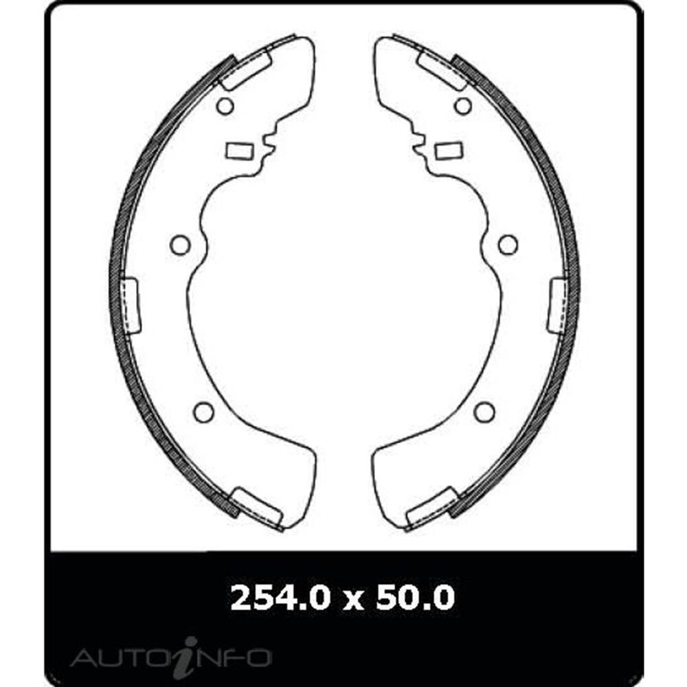 Protex Brake Shoes N1653 Supercheap Auto