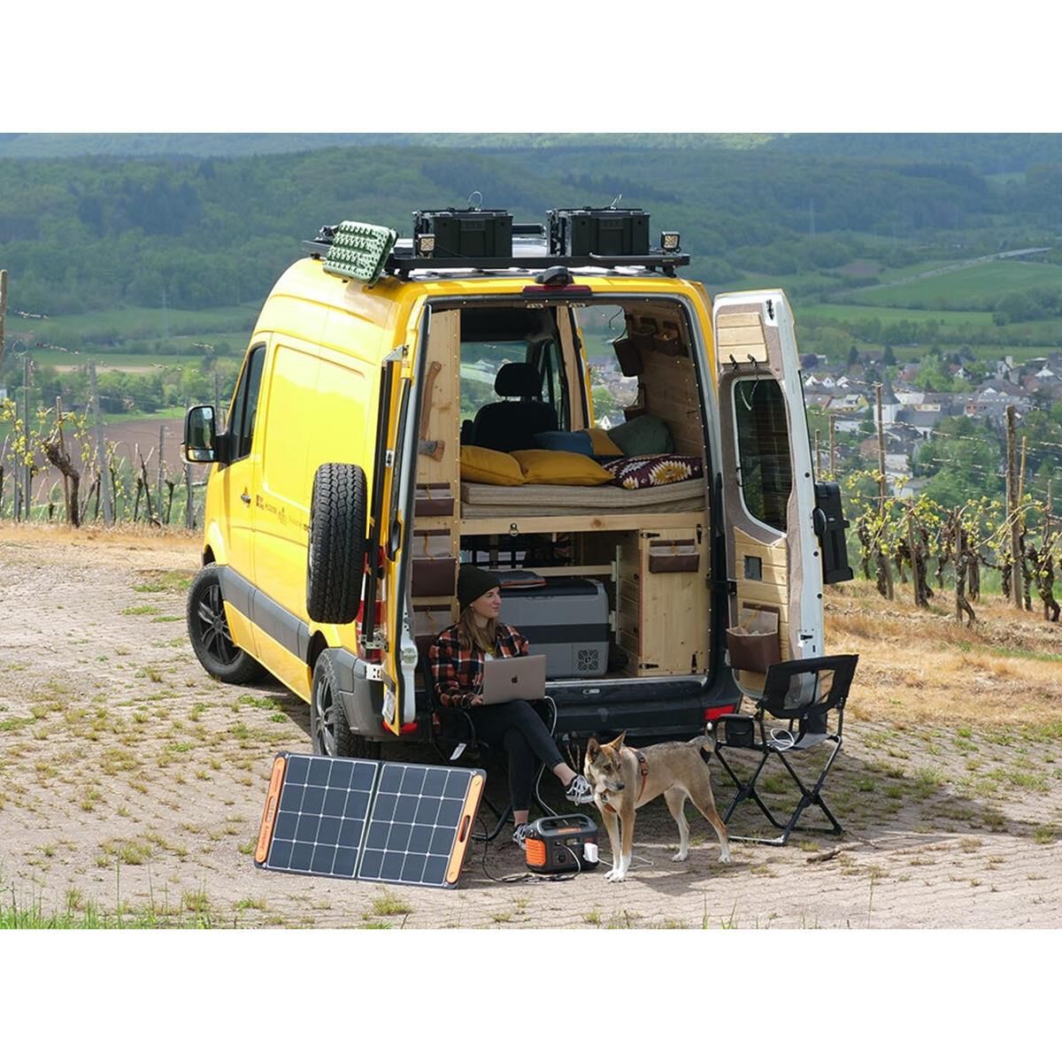 FRONT RUNNER MERCEDES-BENZ SPRINTER 144IN/170IN / L2/L3 / MWB/LWB WHEELBASE W/O OEM TRACKS (2006-CURRENT) SLIMLINE II ROOF RACK KIT, , scaau_hi-res