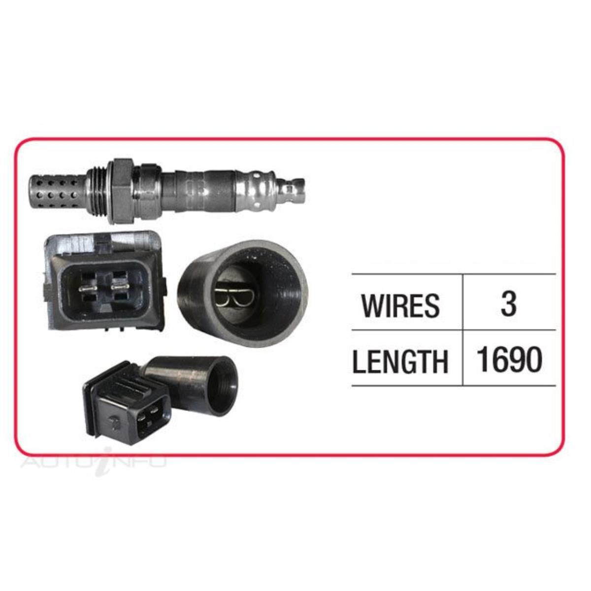 OX SENSOR - VOLVO THREE WIRE-DIRECT FIT, , scaau_hi-res