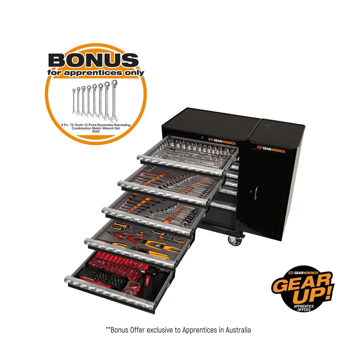 271PC COMB TOOL KIT+28" TROLLEY & SCAB, , scaau_hi-res
