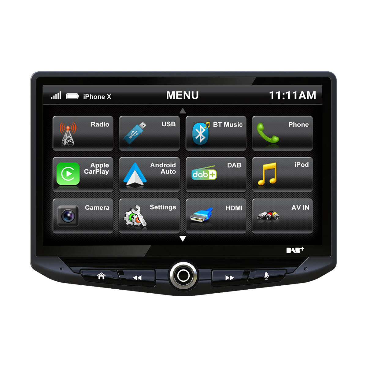 10" MULTIMEDIA RECEIVER TO SUIT RAM 1500, 1500 CLASSIC & 2500, , scaau_hi-res