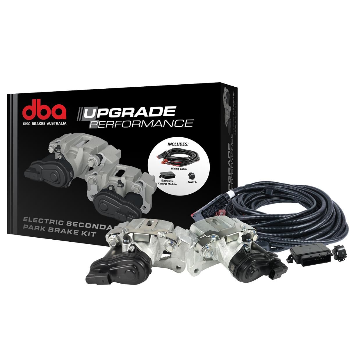 DBA Electric Secondary Park Brake Toyota Lancruiser 200 Series Electric Secondary Park Brake (OE Handbrake Lever), , scaau_hi-res