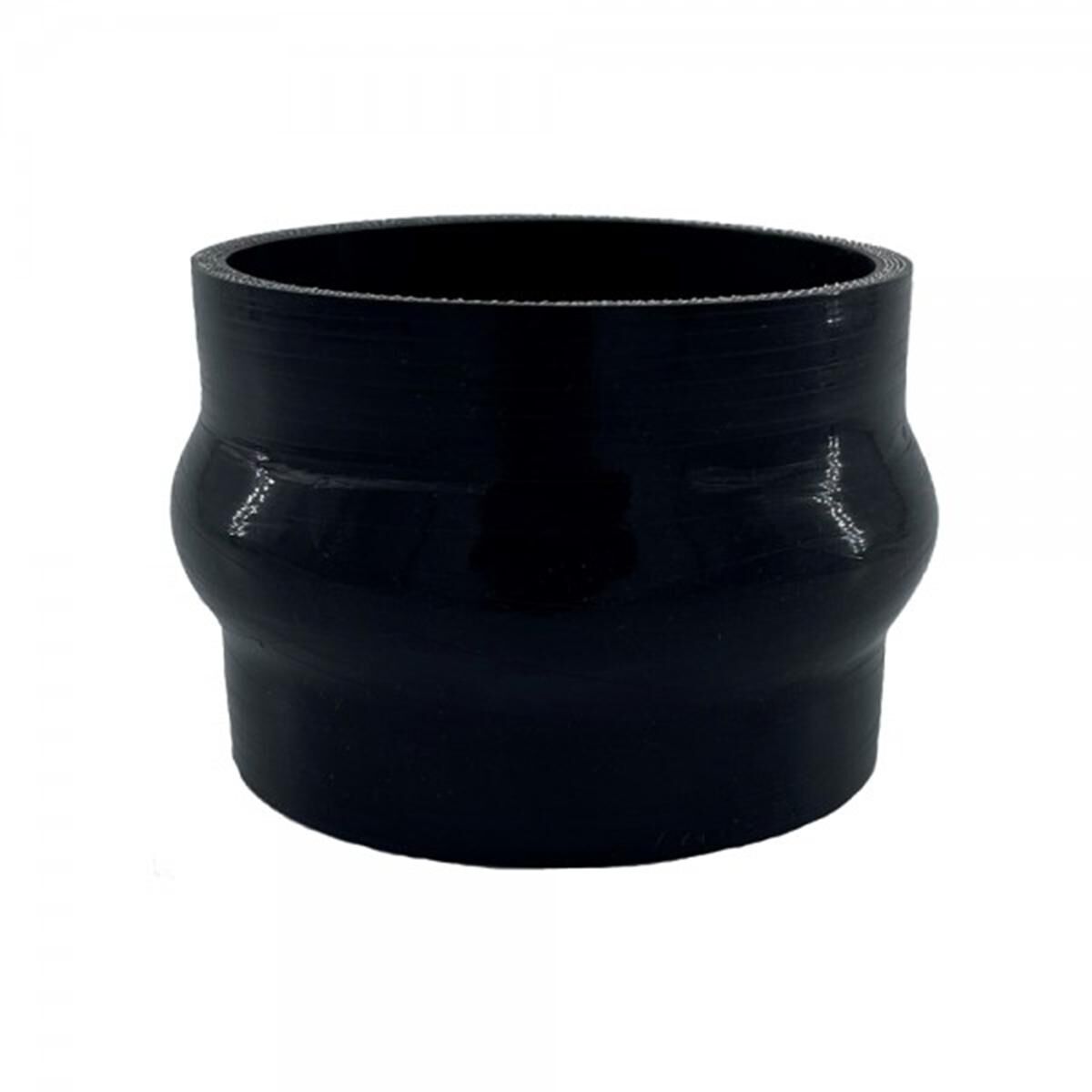 Silicone Hose Black Hump ID 3.5 Inch; Length 76mm; Wall Size 5mm, , scaau_hi-res