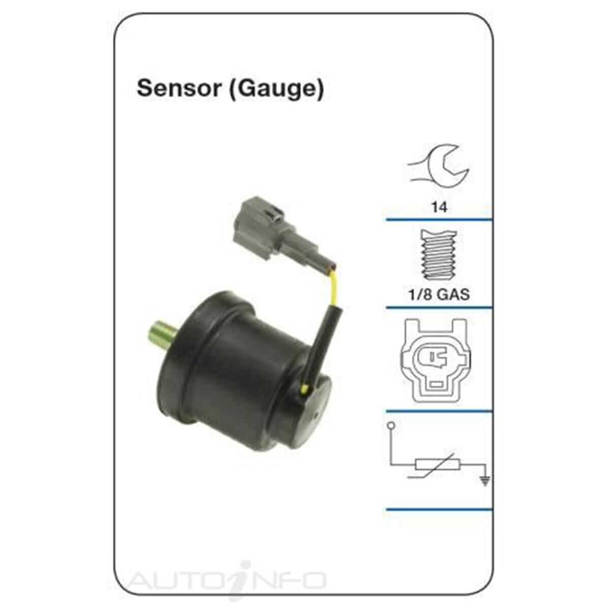 TRIDON OIL PRESSURE SENSOR (GAUGE), , scaau_hi-res
