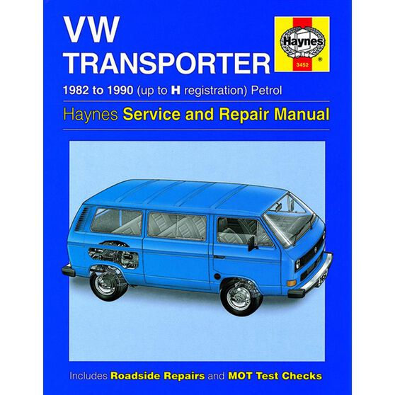 VW TRANSPORTER (WATER-COOLED) PETROL (1982 - 1990), , scaau_hi-res