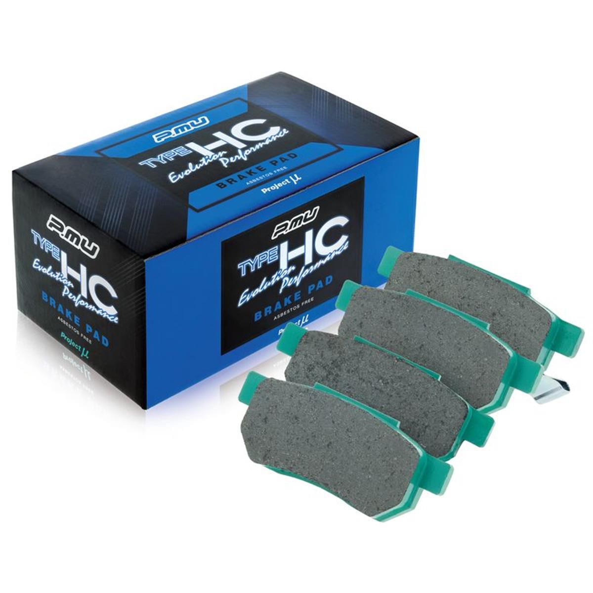 PROJECT MU HC-EP BRAKE PAD SETHONDA REAR INTEGRA JAZZ CRX CIVIC REAR, , scaau_hi-res