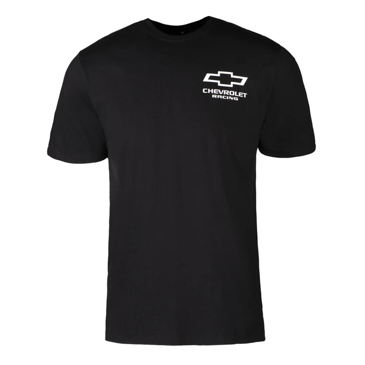 CHEVROLET RACING CASUAL T-SHIRT - BLACK [2XL], , scaau_hi-res