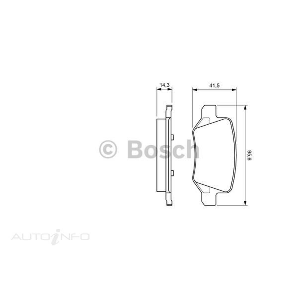 Bosch Disc Brake Pads - BP278 | Supercheap Auto