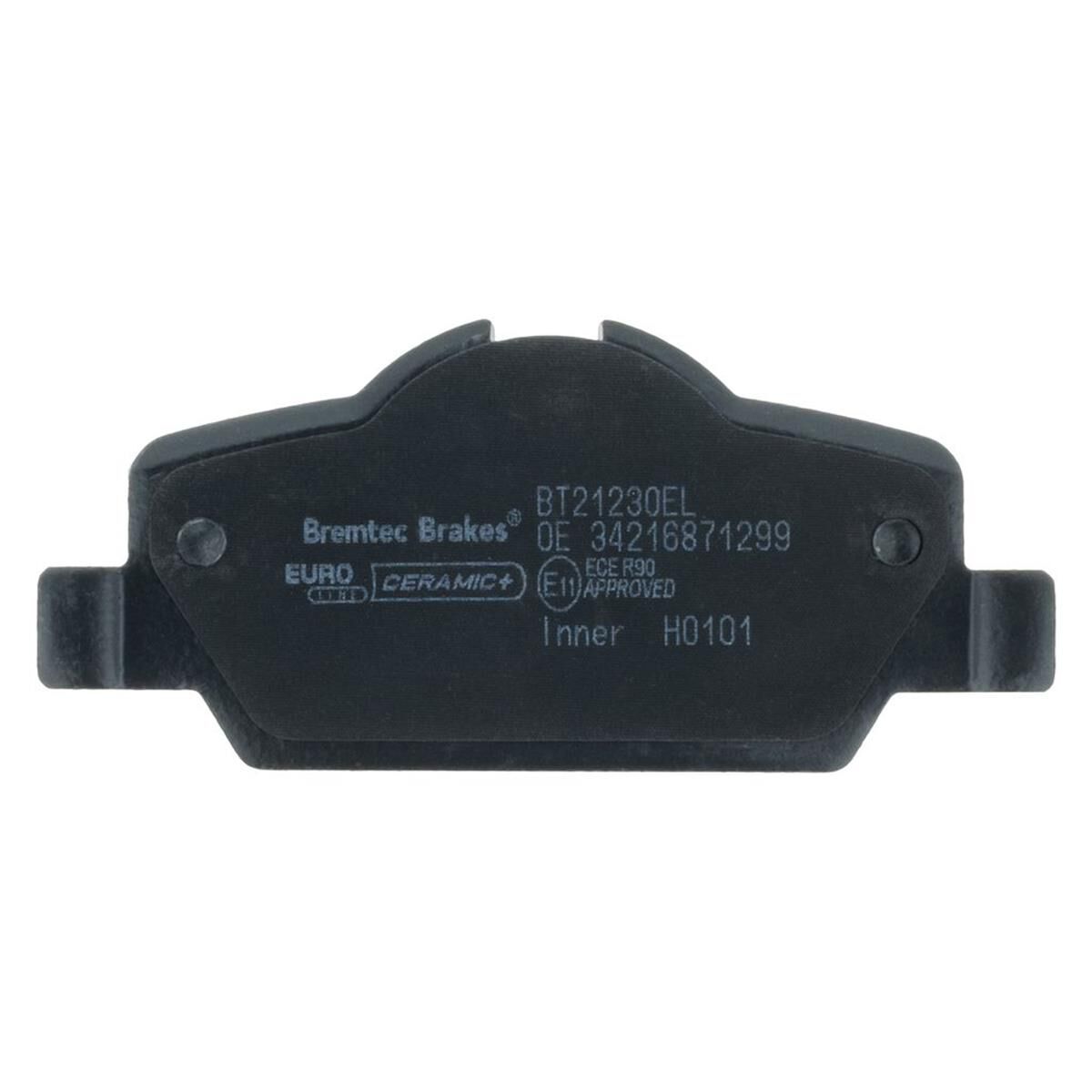 EURO-LINE BRAKE PADS SETBMW MINI (F55) 2.0L COOPER S, , scaau_hi-res