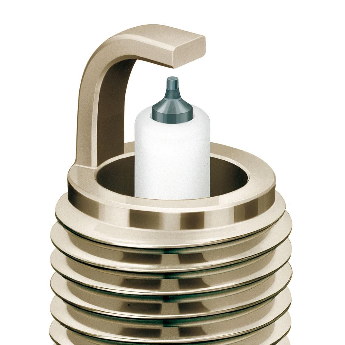 NGK PLATINUM SPARK PLUG - PLZKBR7B8G, , scaau_hi-res