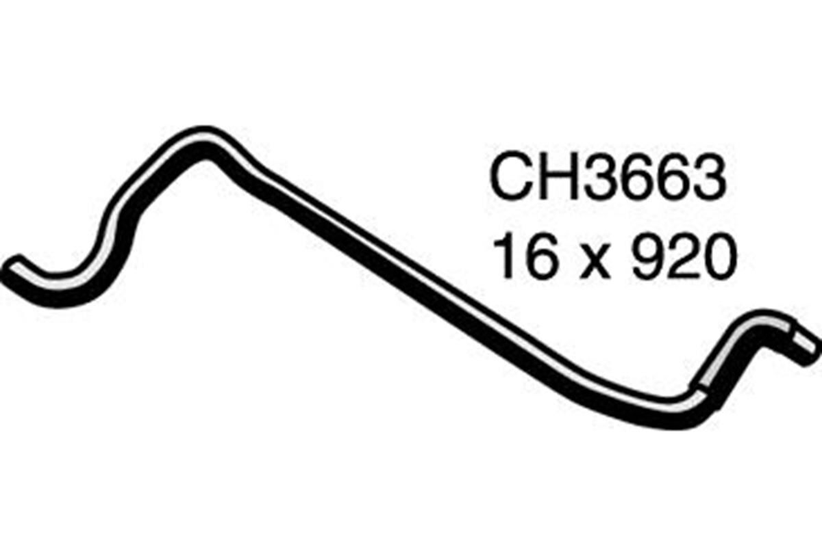 Heater Hose  - NISSAN NAVARA D21 - 2.7L I4  DIESEL - Manual & Auto, , scaau_hi-res