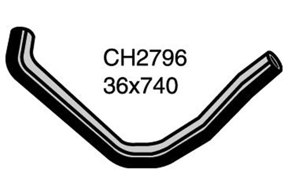 Radiator Lower Hose  - HOLDEN FRONTERA MX - 3.2L V6  PETROL - Manual & Auto, , scaau_hi-res