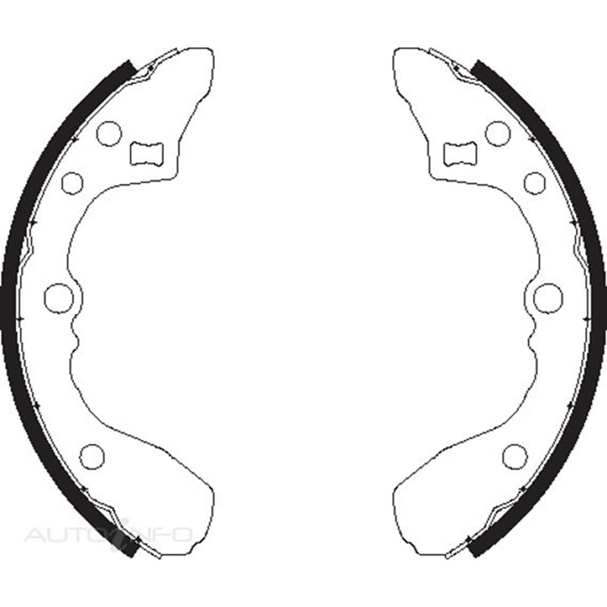 BENDIX BRAKE SHOES, , scaau_hi-res