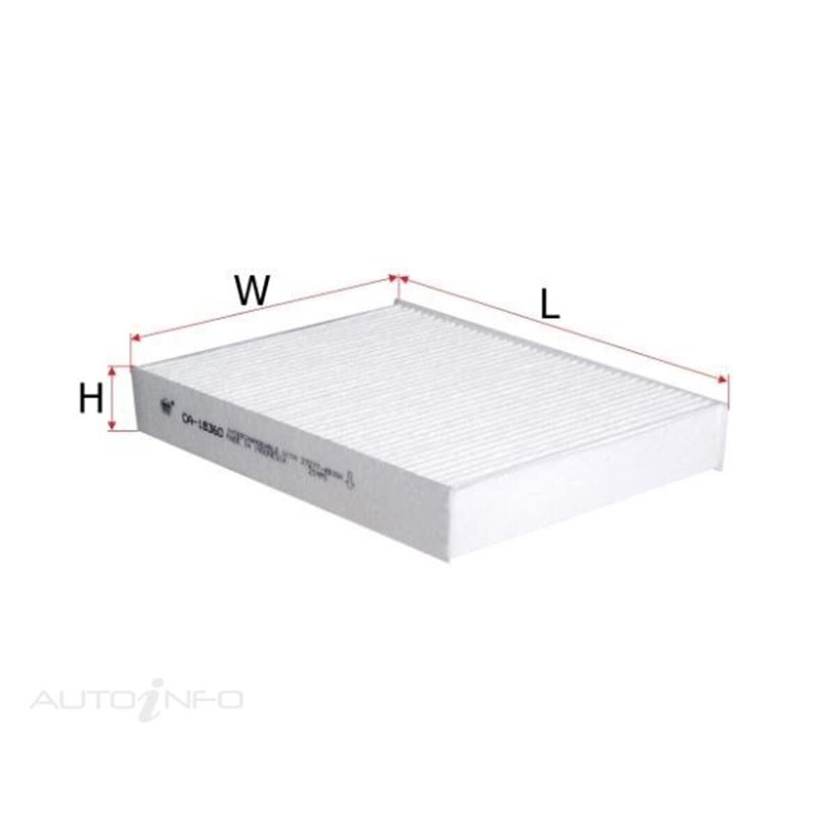 CABIN FILTER FITS RCA329P, , scaau_hi-res