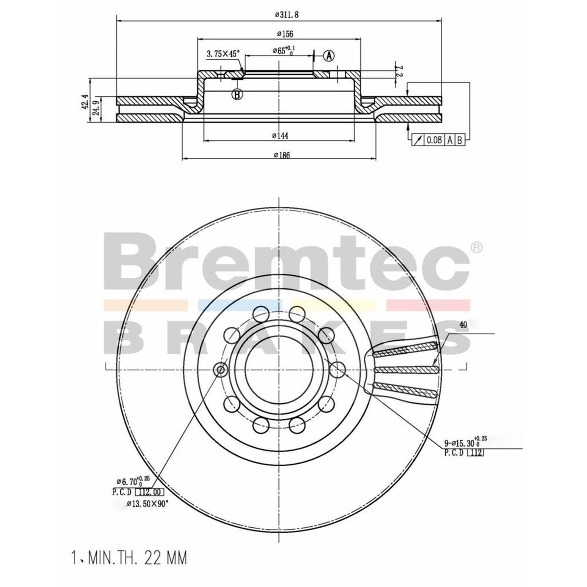 EUROLINE BUNDLE (EUROPEAN)AUDI Q3 (F3) 1.4L 2019- (CZDA) FRONT, , scaau_hi-res