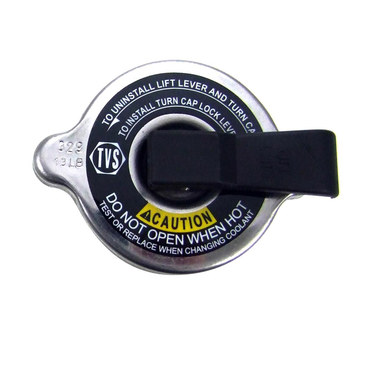 Radiator Cap - Plastic Lever Type with Stainless Pin - 13PSI (90KPA) Standard Bayonett, , scaau_hi-res
