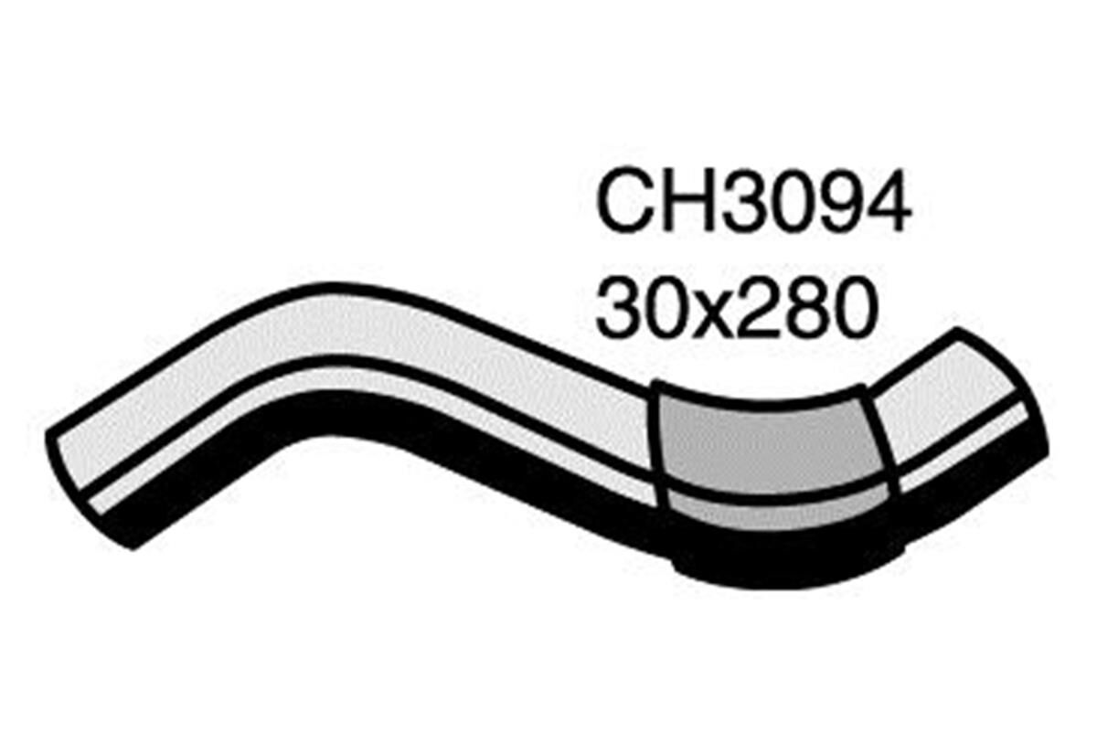 Radiator Upper Hose  - DAIHATSU FEROZA . - 1.6L I4  PETROL - Manual & Auto, , scaau_hi-res