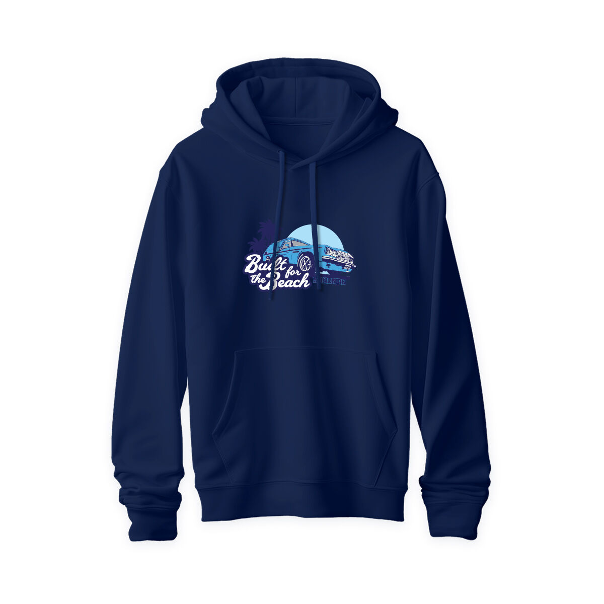 ADULT HOODIE-NAVY [BUILT FOR THE BEACH] [L], , scaau_hi-res