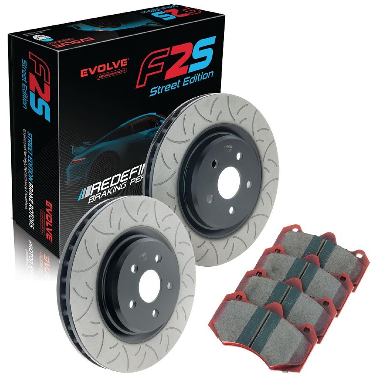 EVOLVE BUNDLE (PERFORMANCE)HSV CLUBSPORT R8 VE 2008-12 FRONT, , scaau_hi-res