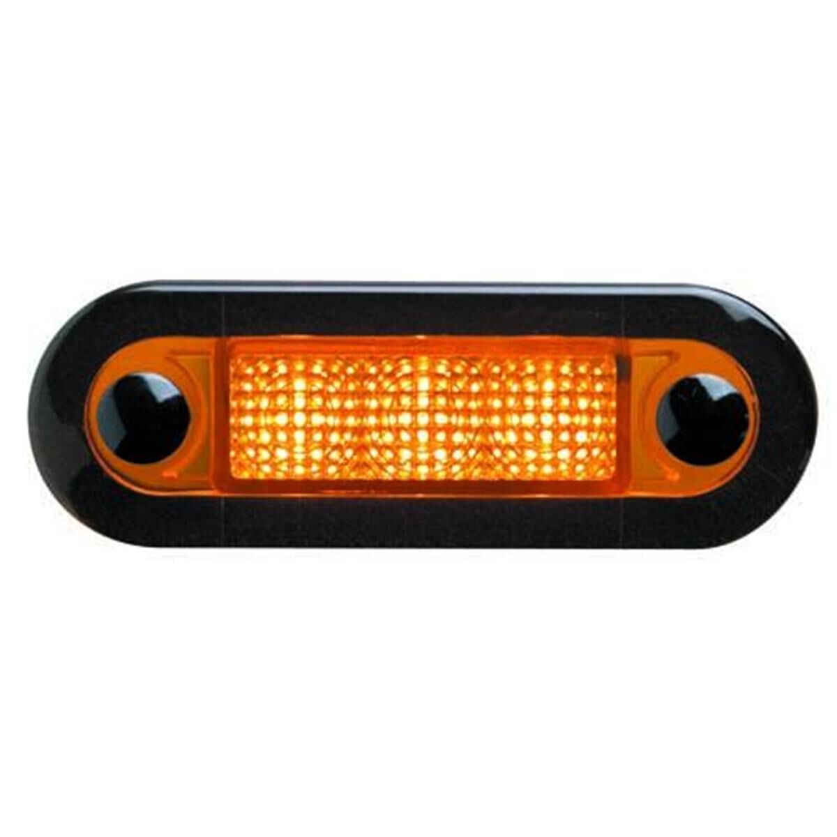 L.E.D LAMP RECTANGLR AMBER 1X3, , scaau_hi-res