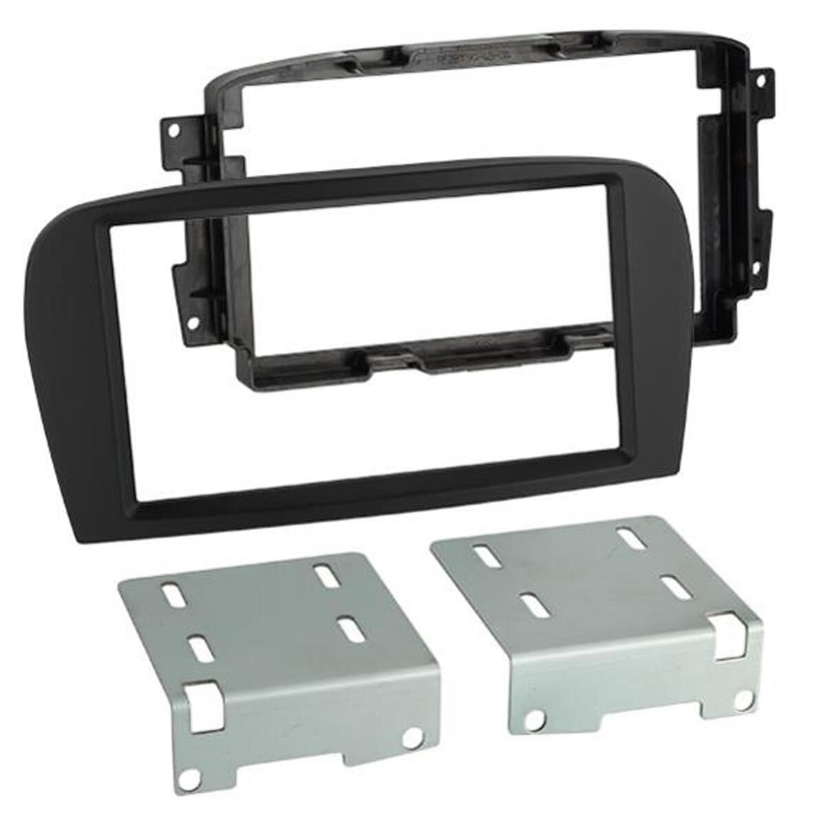 DOUBLE DIN BLACK FACIA KIT TO SUIT MERCEDES - SL R230, , scaau_hi-res