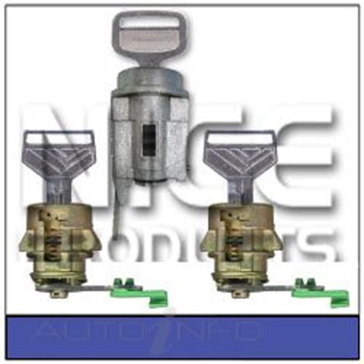 Ignition Barrel & Door Set, , scaau_hi-res
