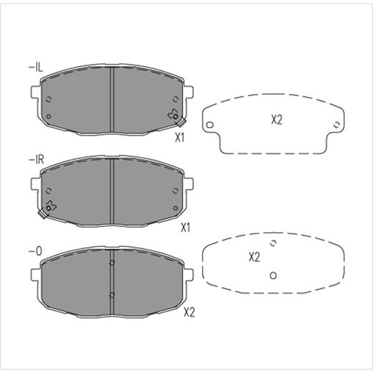 Kia Carensii 1.8 5D 05-07/ Hyundai I30 1.3crdi,1.6crdi, 2.0L 07-now Front, , scaau_hi-res