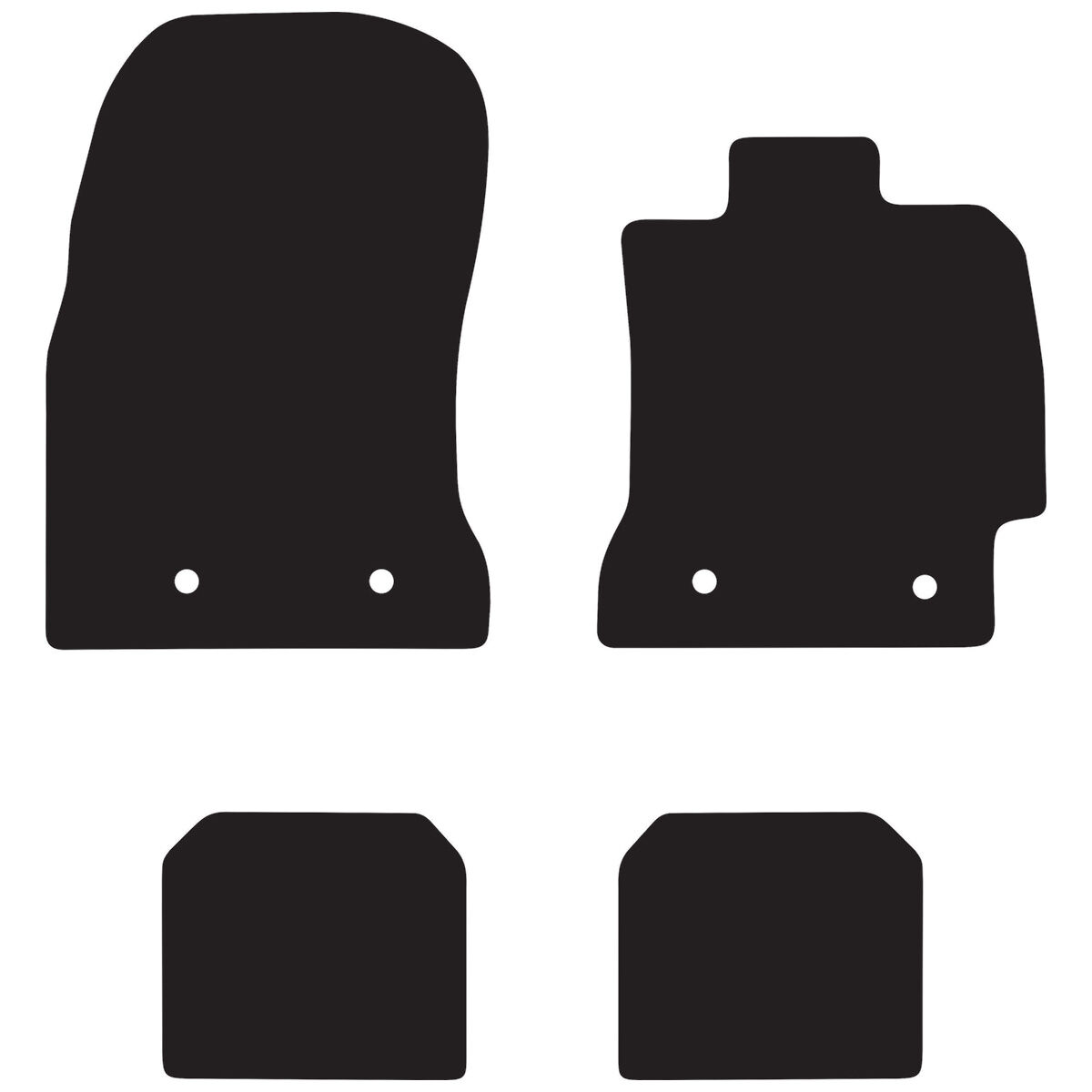 LUXURY CARPET CAR MATS FOR TOYOTA 86 2012 ONWARDS, , scaau_hi-res